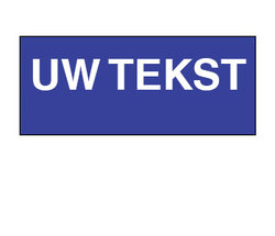 Opzetruiter eigen tekst