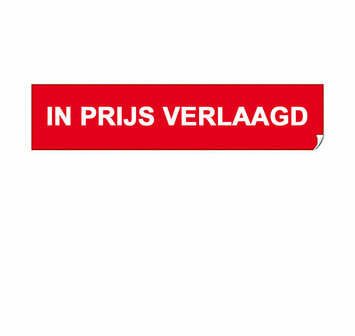 In prijs verlaagd stickers