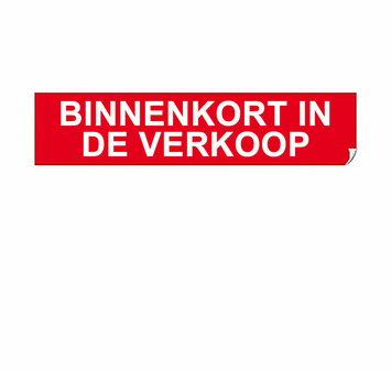 Binnenkort in de verkoop